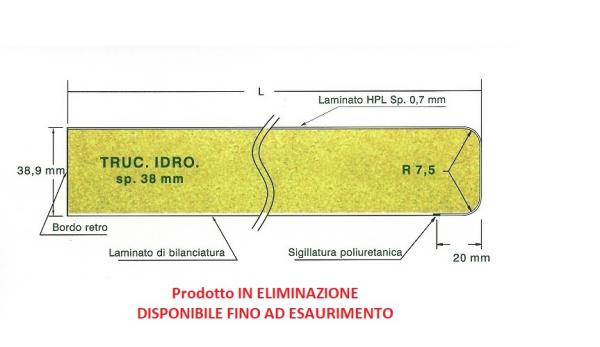 Profilo Top Postforming<br>IN ELIMINAZIONE